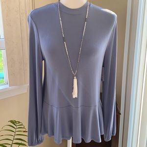 APT 9 PEPLUM TOP NWT